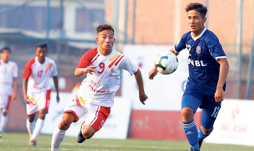 सहिद स्मारक ए डिभिजन लिगमा एपीएफको पहिलो जित