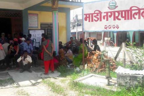 अनसनका कारण वडा अध्यक्षको स्वास्थ्य अबस्था बिग्रदै समस्या समाधान हुने सम्भावना न्युन