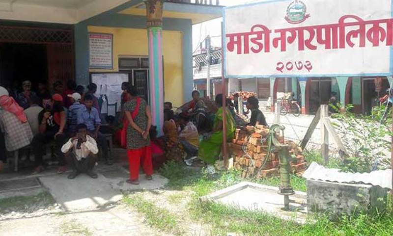 अनसनका कारण वडा अध्यक्षको स्वास्थ्य अबस्था बिग्रदै समस्या समाधान हुने सम्भावना न्युन
