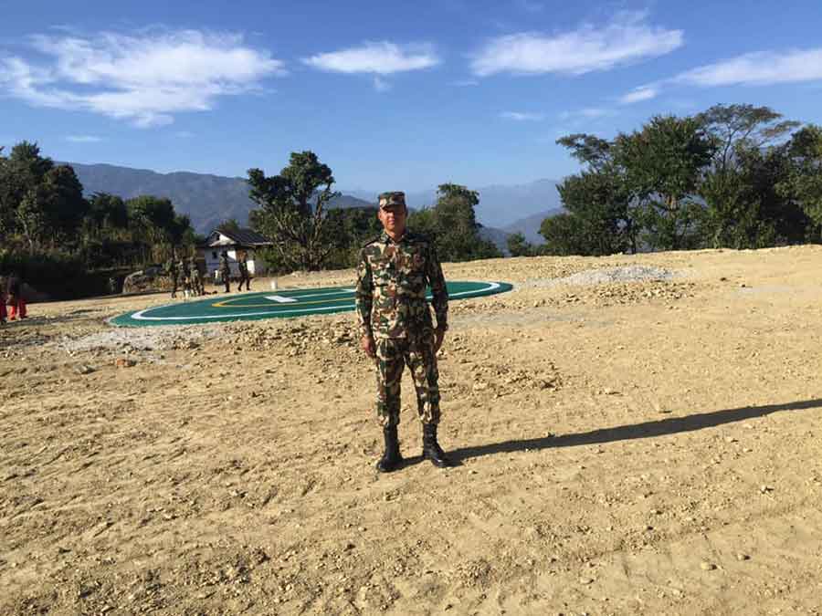 प्रधानमन्त्री ओलीको ६९ औ जन्मदिन झापामा सहजकताका लागि घर नजिकै हेलिप्याड निर्माण