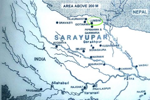 लुम्बिनि कोषको जग्गामा बसेर लुम्बिनी भारतमा भएको प्रचार