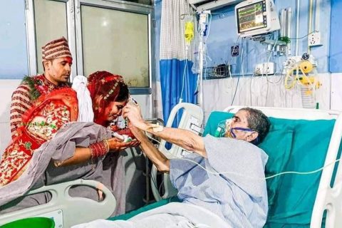 जसले अस्पतालकै शैयाबाट नवबिवाहित छोरी ज्वाईलाई आर्शिबाद दिएर संसार छोडे…