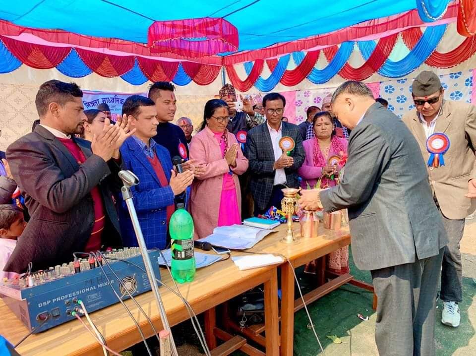 आँबुखैरेनी स्थित मित्रता माध्यामिक बिधालयको ४९ बार्षिक उत्सव सम्पन्न
