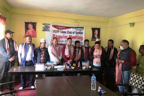 लायन्स क्लब अफ गोरखाको बर्ष २०२०/०२१ को अध्यक्षमा श्रेष्ठ चयन