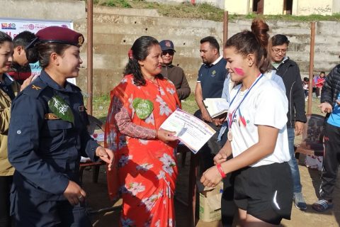 नारी दिवसको अबसरमा गोरखामा महिला दौड प्रतियोगिता सम्पन्न
