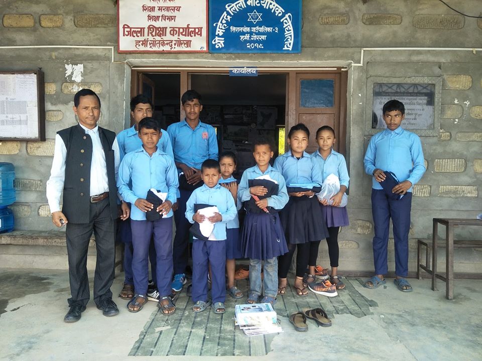 अबको २ वर्षमा गोरखाको पहिलो बालमैत्री बिद्यालय घोषणा गर्छौ :  प्रधानाध्यापक कृष्ण न्यौपाने