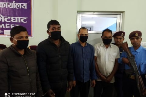 गोरखामा बेहोस बनाई लुटपाट गर्दै आएका ४ जना पक्राउ