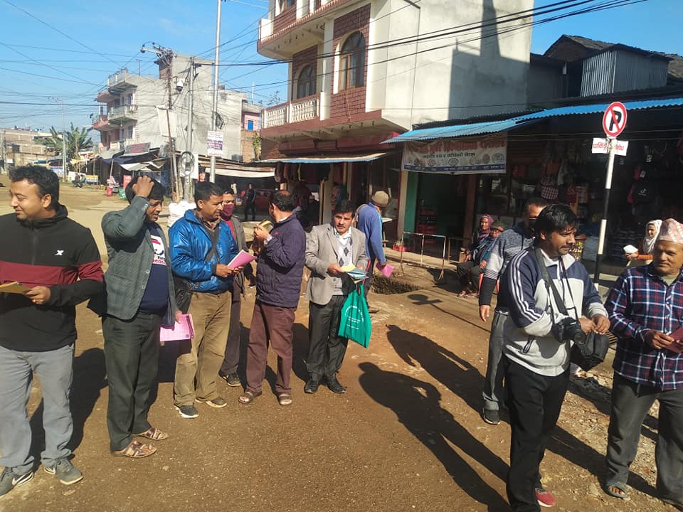 पालुङटार नगरपालिका २ र ७ मा नेकपाको पार्टी सुदृढिकरण तथा जनसम्बन्ध बिस्तार अभियान सम्पन्न