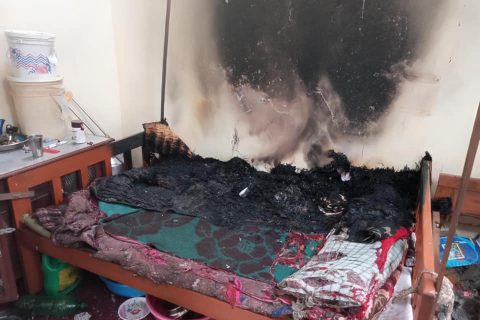 तनहुँको सत्रसयमा सिलिण्डर बिस्पोट २ जना घाइते