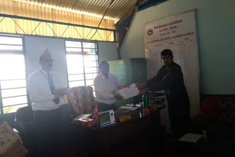 भीमसेन थापा गाउँपालिका अध्यक्षलाई जनता समाजबादी पार्टीको २० बुदे ध्यानाकर्षण पत्र (पत्र सहित)