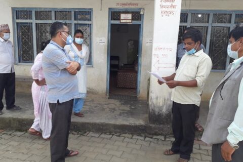 नेकपा पालुङटार भन्यो : नगरपालिका भित्र क्वारेन्टिन अव्यवस्थित, आइसोलन प्रचारमा मात्र सिमिति