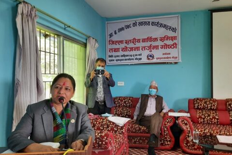 स्वास्थ्य क्षेत्रका चुनौतीलाई अबसरमा बदल्नुपर्छ : मन्त्रि अधिकारी