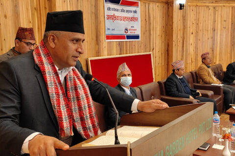 गोरखा पुगेर अर्थमन्त्री बरालले भने, बजेट कार्यान्वयनमा दोष देखाएर उम्किने छुट कसैलाई छैन !
