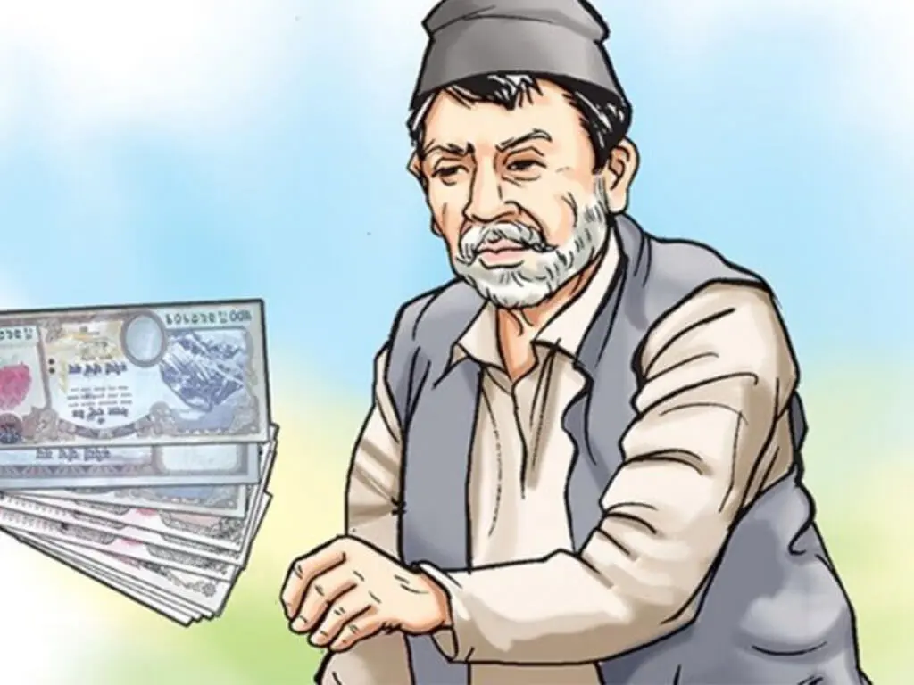 अब ६८ वर्षमै वृद्धभत्ता पाइने