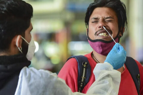 भारतमा फेरी बढ्न थाल्यो कोरोना संक्रमण, दैनिक ७ हजार बढी संक्रमित