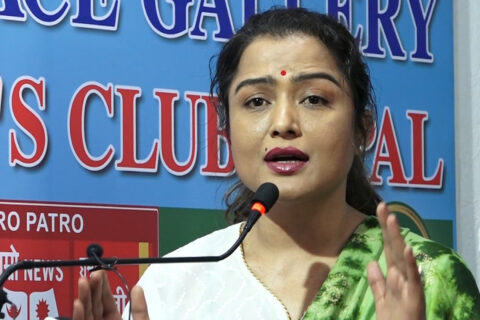 अभिनेत्री थापा राप्रपाको कार्यसम्पादन समिति सदस्यमा मनोनित