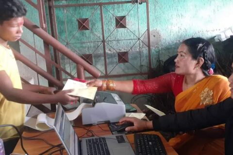 मनकामना रहेको पशुपंक्षी सरसफाई केन्द्रमा अनलाइन प्रणली मार्फत राजस्व संकलन सुरु