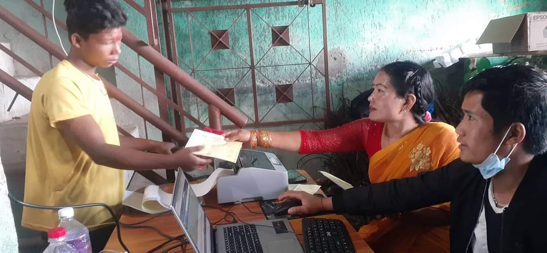 मनकामना रहेको पशुपंक्षी सरसफाई केन्द्रमा अनलाइन प्रणली मार्फत राजस्व संकलन सुरु