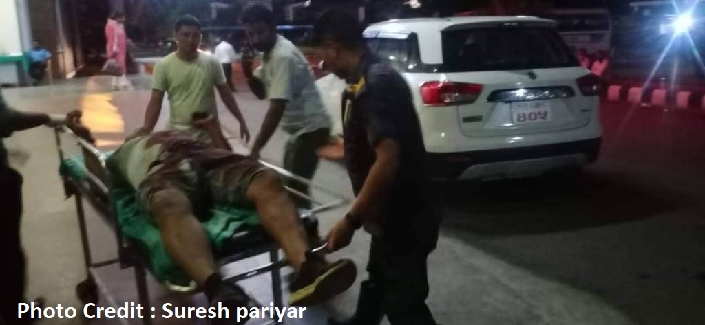 गोलि प्रहारबाट एक युवक घाइते