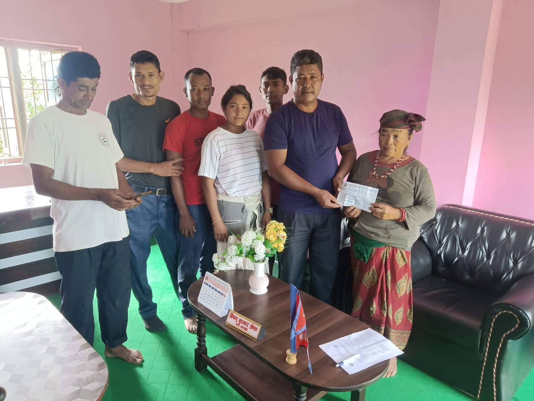 दुबईमा मृत्यु भएका गोरखाका युवकको शव स्वदेश पठाउन रकम संकलन