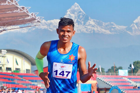 गोरखाका सोमलाई चार सय मिटर पुरुष दौडमा स्वर्ण