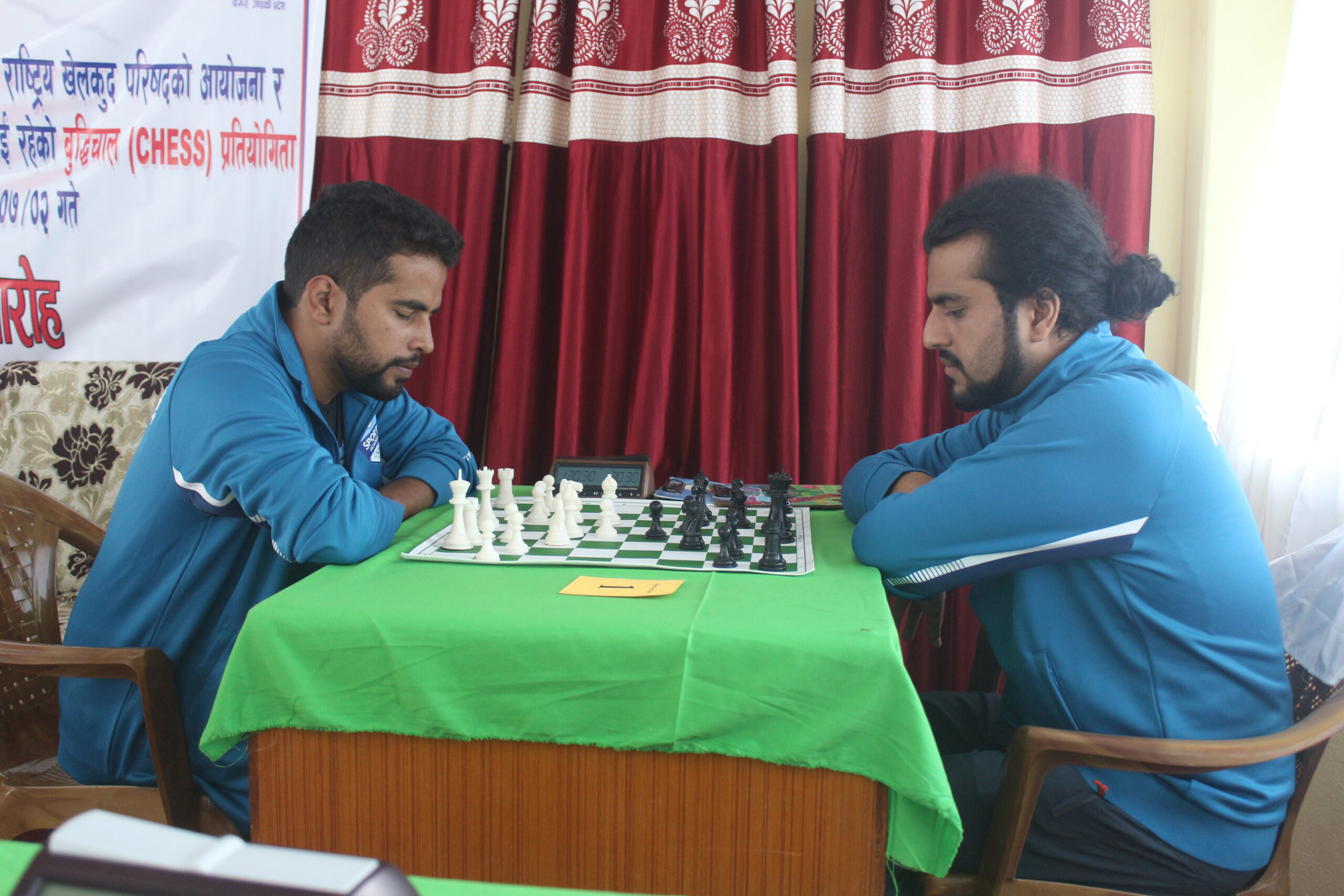 नवौं राष्ट्रिय खेलकुद : बुद्धिचाल प्रतियोगितामा अशिष र सुजनाको एकल अग्रता