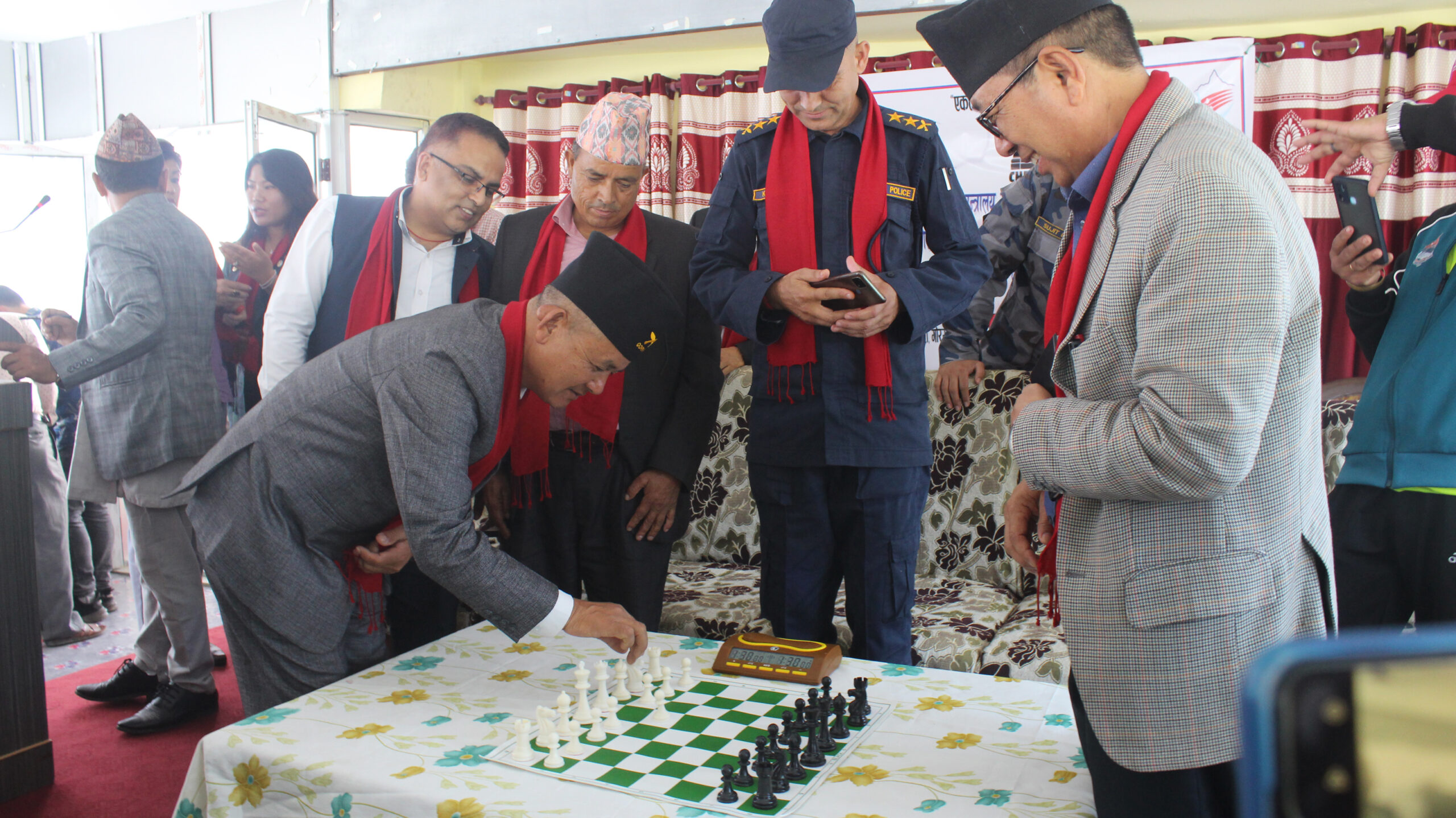 गोरखामा आजदेखी बुद्विचाल प्रतियोगिता सुरु