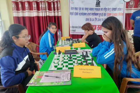नवौ राष्ट्रिय खेलकुद : गोरखामा जारी बुद्धिचाल प्रतियोगितामा रुपेश र सुजनाको बिजयी सुरुवात