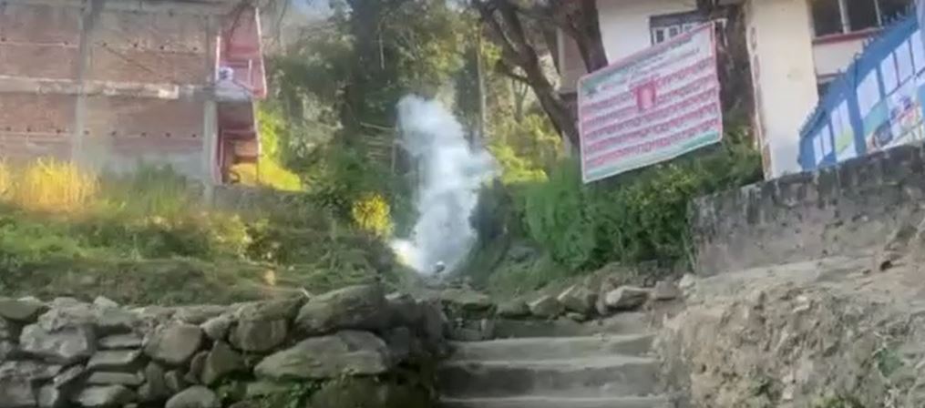 गोरखा सदरमुकाममा फेला परेको प्रेसरकुकर बम सेनाद्वारा डिस्पोज