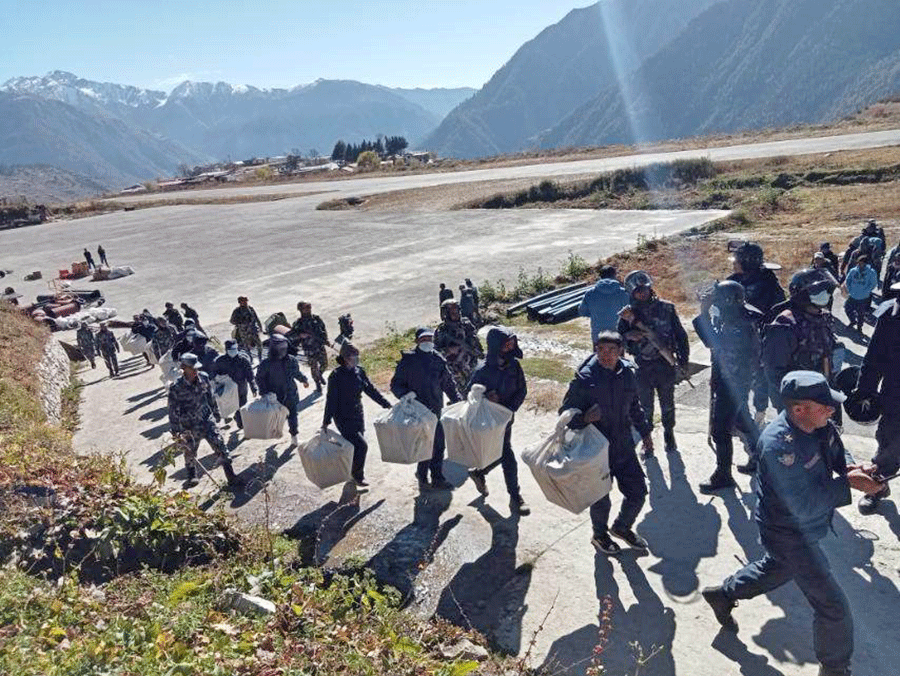 हुम्लाका ३४ मतदान केन्द्रका मतपेटिका संकलन नहुँदा मतगणना ढिला