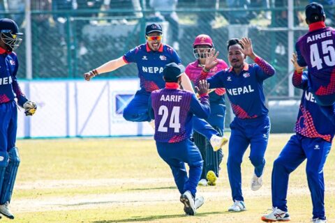 नेपालले जित्यो युएईविरूद्धको एकदिवसीय सिरिज