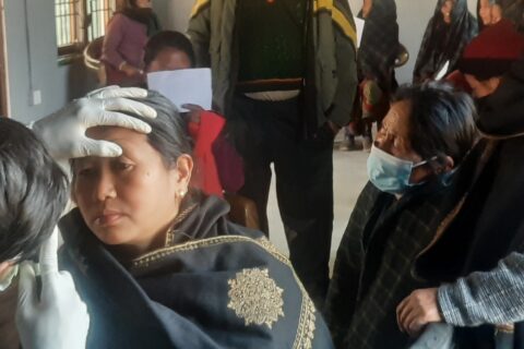 बारपाक सुलिकोटमा आजदेखी आँखा परिक्षणसहितको शल्यक्रिया शिविर सुरु