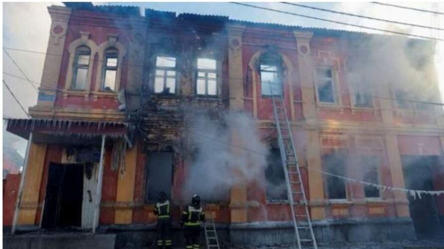 युक्रेनमा मिसाइल आक्रमण, कम्तिमा २ जनाको मृत्यु