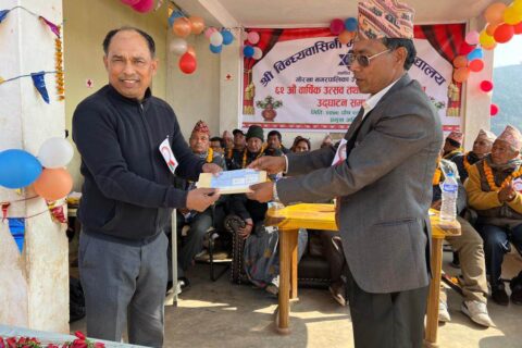 विन्ध्यावासिनी मा.विमा एक लाखको अक्षय कोष स्थापना