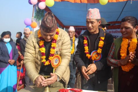 सिरानचोक गाउँपालिकामा तेस्रो राष्ट्रपति रनिङशिल्ड खेलकुद प्रतियोगिता सुरु