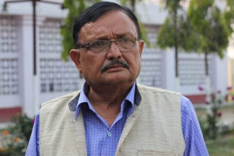 राष्ट्रपति चुनावमा मतदान गरेर निस्किने क्रममा लडेर प्रदेश सांसद न्यौपाने घाइते