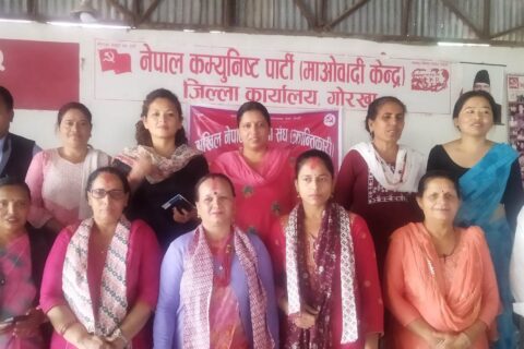 अनेम संघ (क्रान्तिकारी) गोरखा जिल्ला संयोजकमा मालती भट्ट चयन