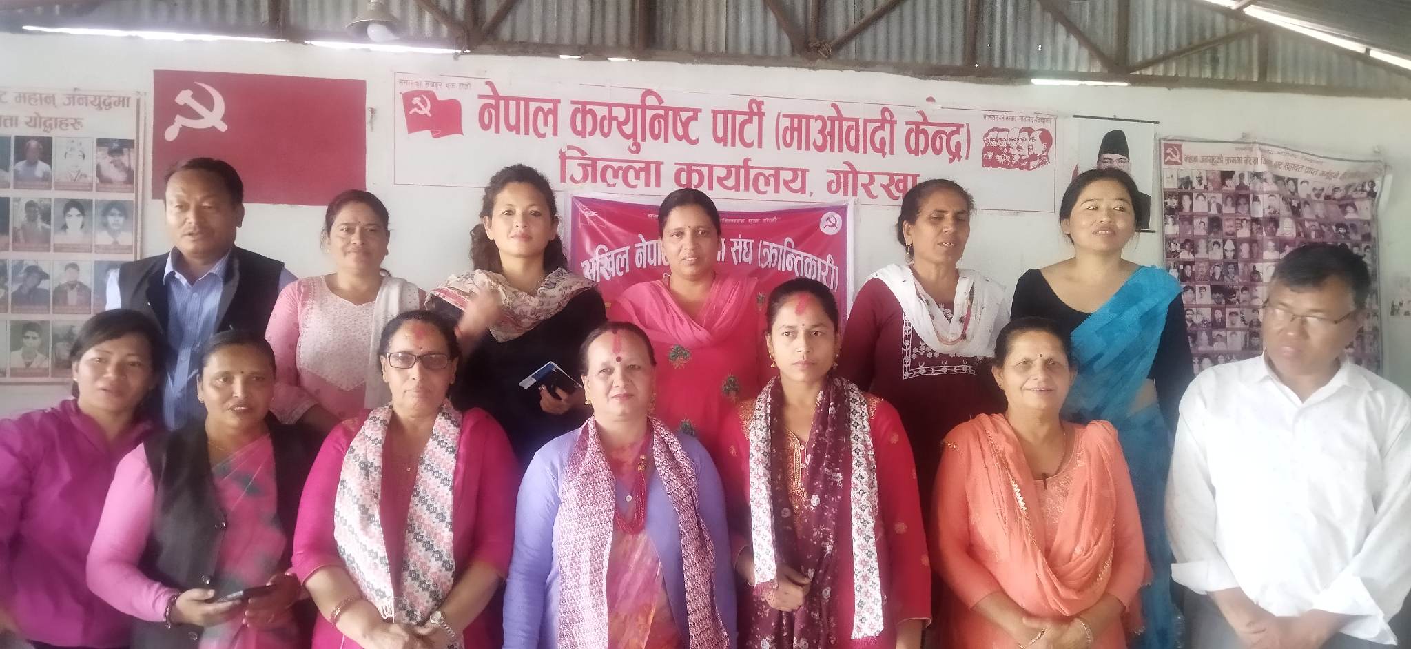 अनेम संघ (क्रान्तिकारी) गोरखा जिल्ला संयोजकमा मालती भट्ट चयन