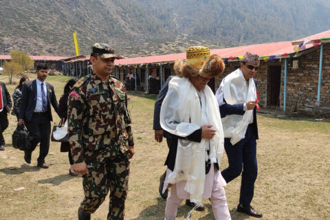 चुम उपत्यकाले देश र दुनियाँलाई शान्ति तथा अहिंसाको सन्देश दिएको छः प्रधानमन्त्री प्रचण्ड