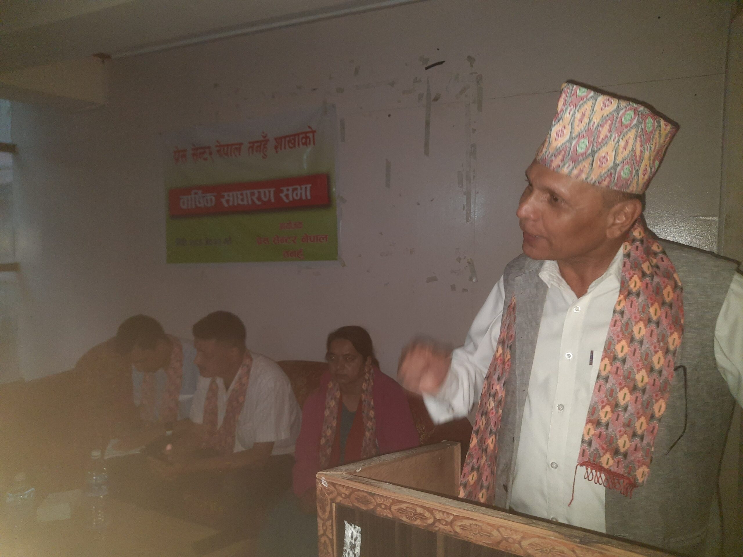 समग्र प्रदेशको पत्रकारिता क्षेत्रको बिकासमा दृढ छु : नेता चुमान