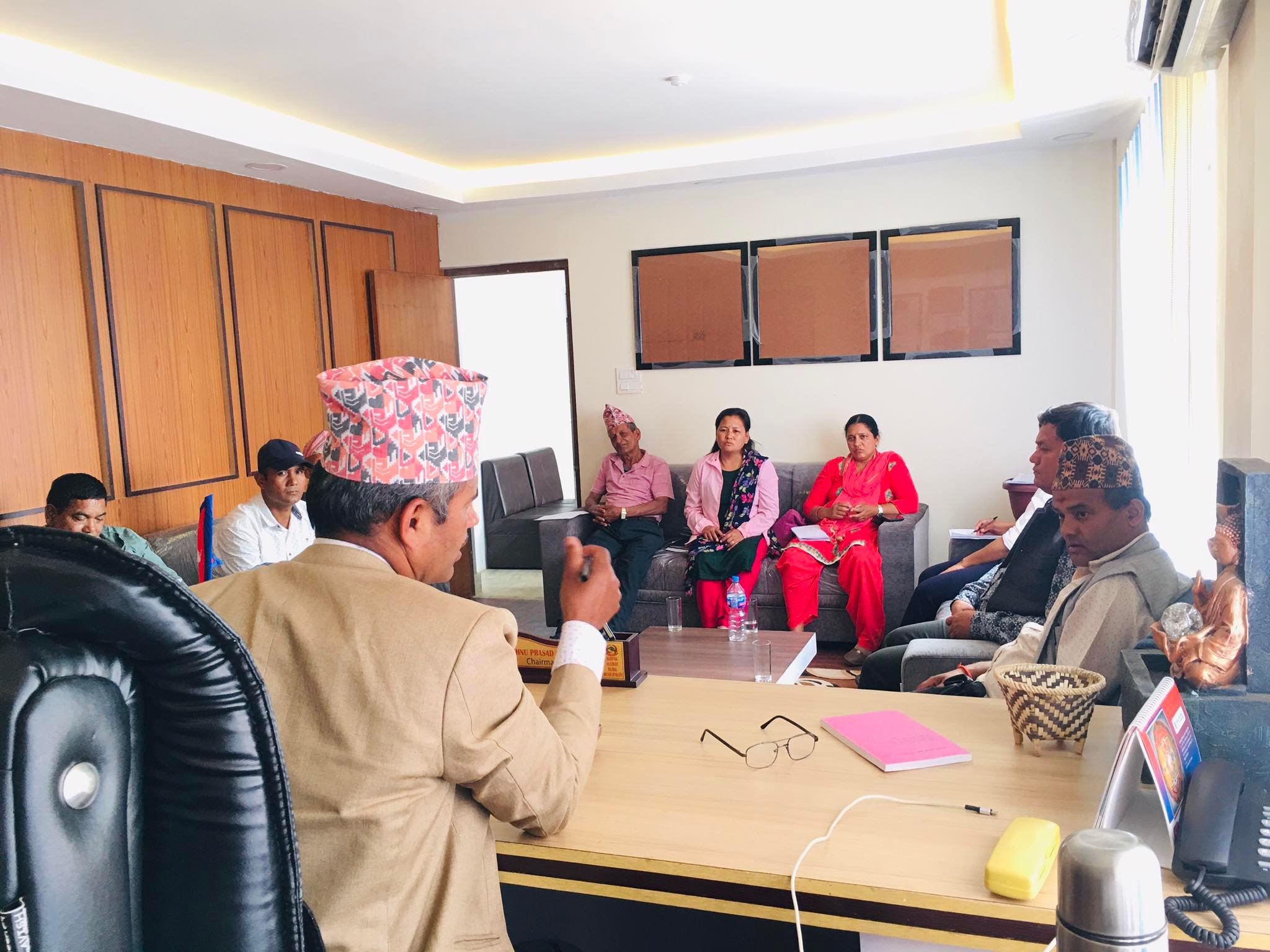 बारपाक सुलिकोट गाँउपालिकाको आगामी आर्थिक वर्षको बजेट निर्माण सम्बन्धी सर्वदलिय बैठक सम्पन्न
