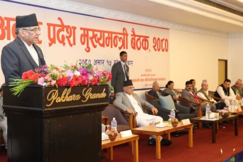 संक्रमणकाल देखाएर कोही पनि जिम्मेवारीबाट भाग्नु हुँदैन : प्रधानमन्त्री