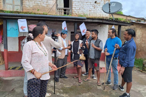 सिरियलको छायांकनमा फर्किए बल्छी धुर्बे र भटभटे माइला