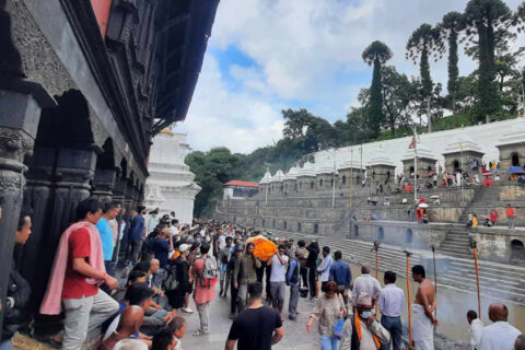 कलाकार सारुक ताम्राकारको अन्त्येष्टि