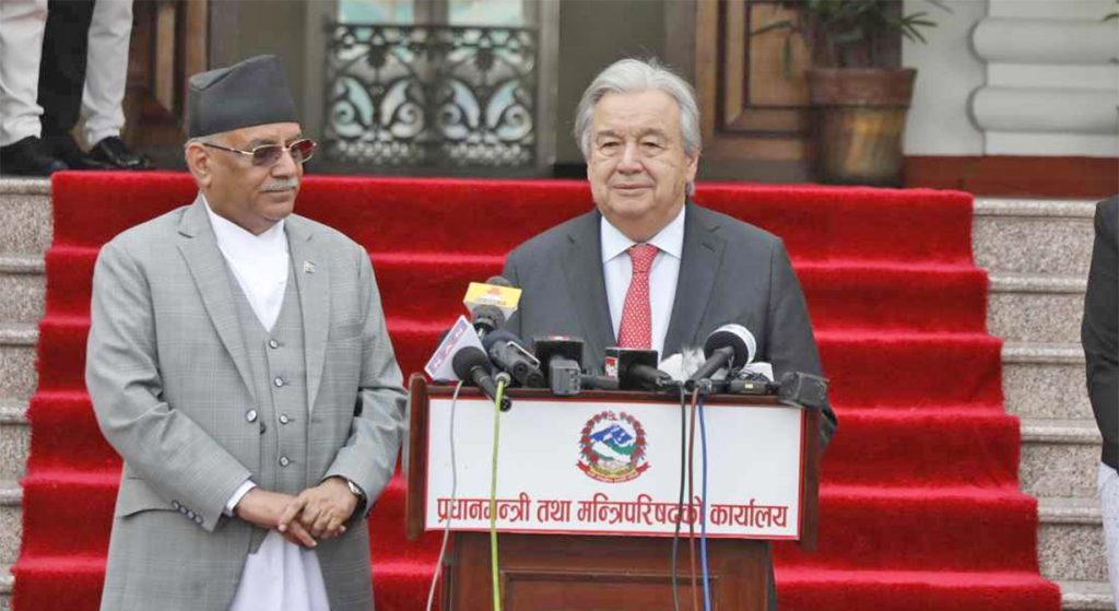 संक्रमणकालीन न्यायको प्रक्रियामा सघाउन तयार छौं : राष्ट्रसंघ महासचिव