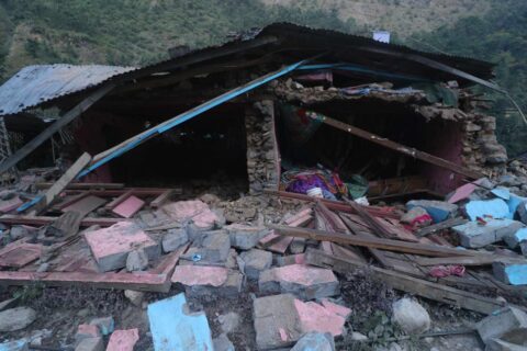 आज बिहानको भूकम्पमा परी ६ जना घाइते, ६ घरमा क्षति