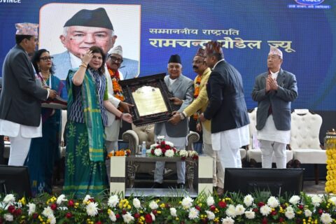 म रहेसम्म गणतन्त्रमा आँच आउन दिनेछैन : राष्ट्रपति पौडेल