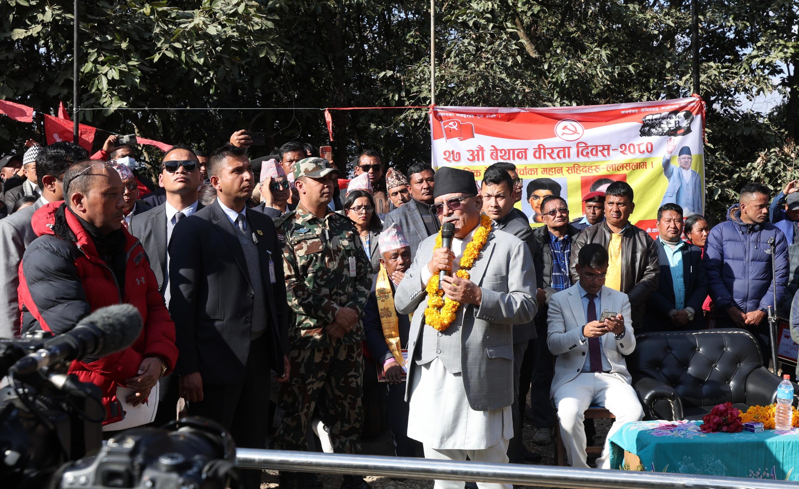भारतीय विदेश मन्त्रीको भ्रमणले १० हजार मेगावाट विद्युत निर्यातको ग्यारेण्टी भयो ः प्रचण्ड