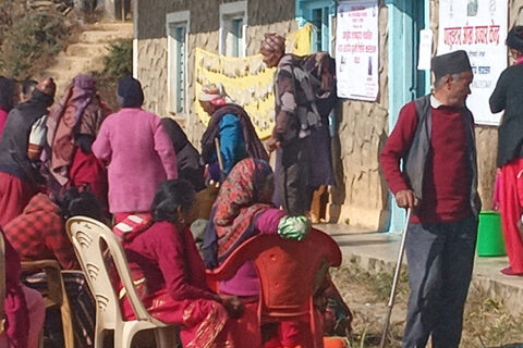 गोरखामा आयुवैद घुम्ती शिविर सम्पन्न : २५० जना लाभान्बित