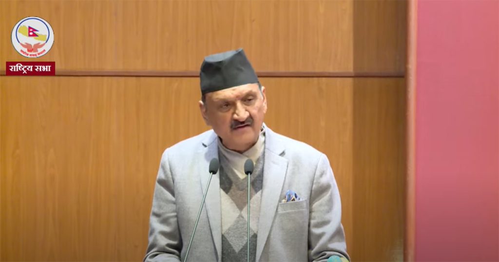 संदमा प्रि बजेट छलफल : राष्ट्रिय सभामा अर्थमन्त्रीले फागुन ३० गते जवाफ दिने
